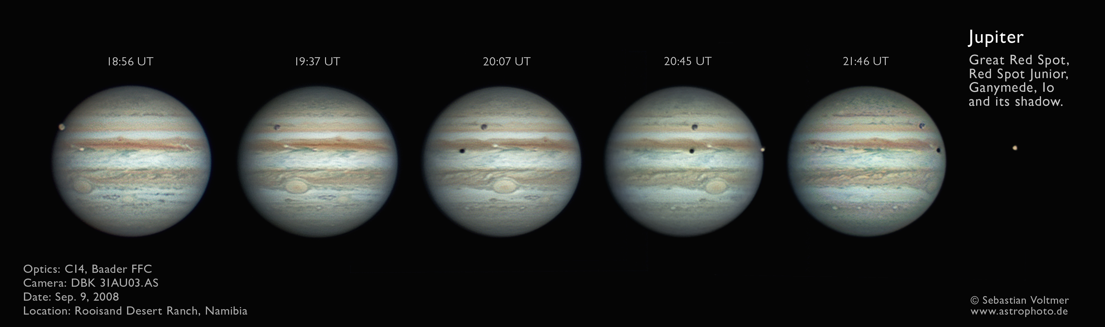 Jupiter and Uranus