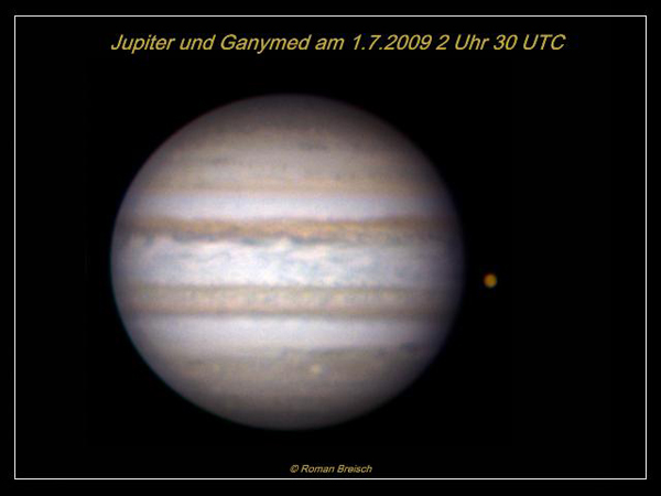 Jupiter and Ganymede