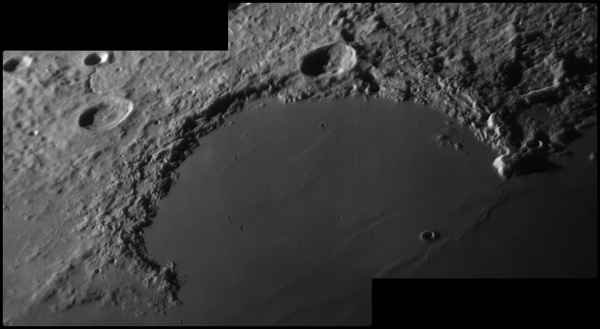 Lunar Image Sinus Iridum Region