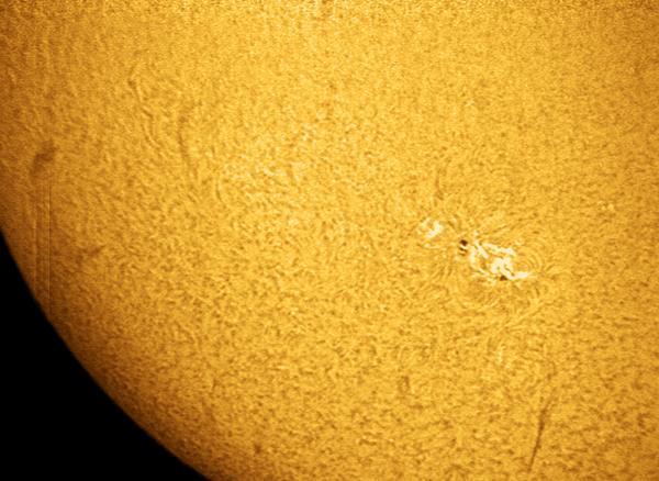 Sunspot 1054