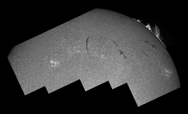 Sunspot and Solar Prominence