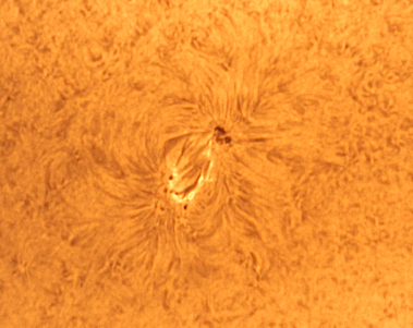 Sunspot AR 1072