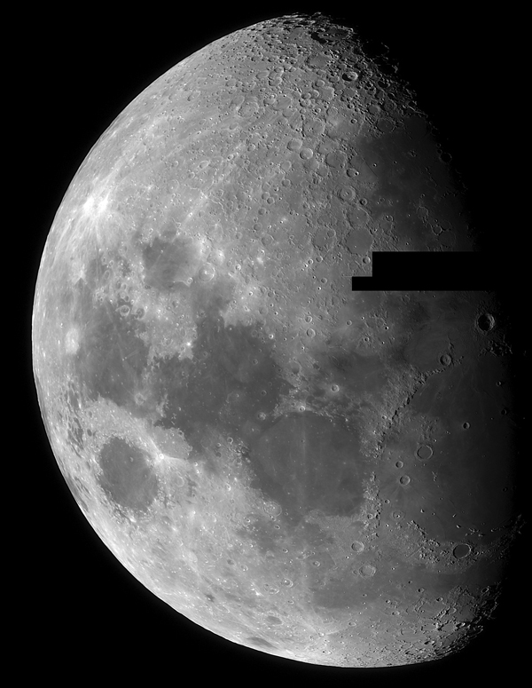 The Moon - Mosaic Image