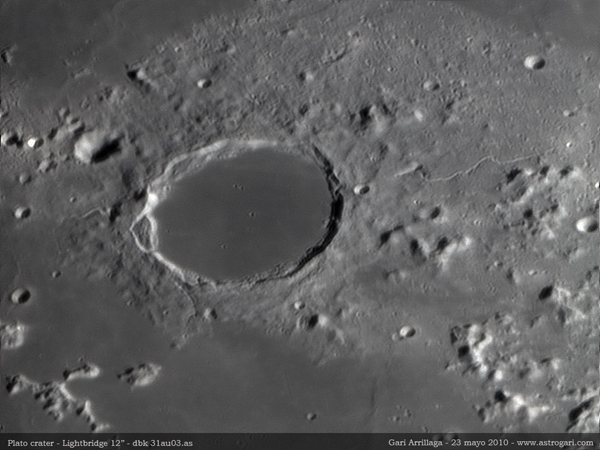 Lunar Crater Plato