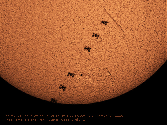 ISS Sun Transit