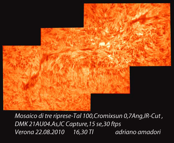 Mosaic Photo of the Sun