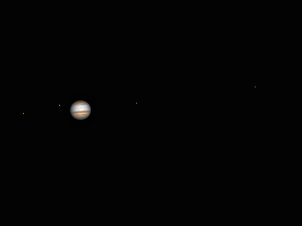 Jupiter and its moons