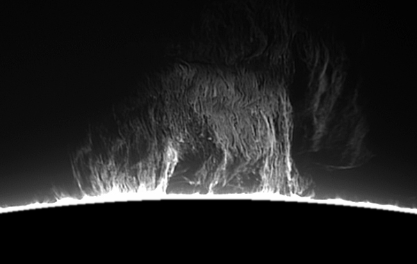 Solar Prominence Animation