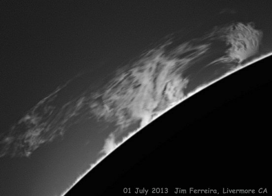 Activated Prominence Movie, July 1st, 2013
