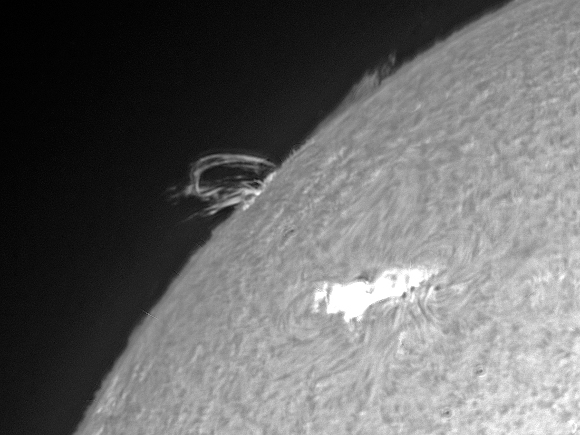 Solar Prominence by Gernot Meiser